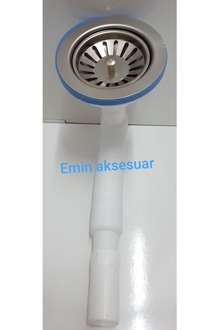 Körüklü Çöpmak Sifon / Geniş Kafa Sifon / Büyük Evye Sifonu