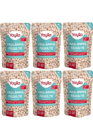 Yayla Haşlanmış Fasulye 6 x 700 G