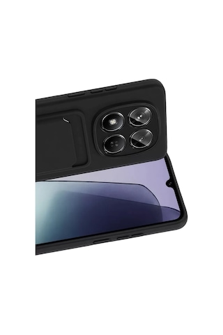 Newface Xiaomi Redmi Note 15 Pro 4g Kelvin Kartvizitli Silikon - Siyah