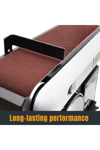110170v 6 X 48 İnç Zımpara Kayışları 60 Grit Alüminyum Oksit Zımpara Kemeri Taşınabilir Kayış Zımpara Makinesi İçin Premium Zımpara Kağıdı, 10&apos Lu Paket