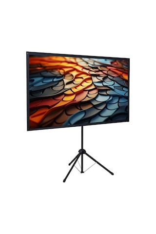 Ayaklı Tripod Projeksiyon Perdeleri, %32 İndirimli