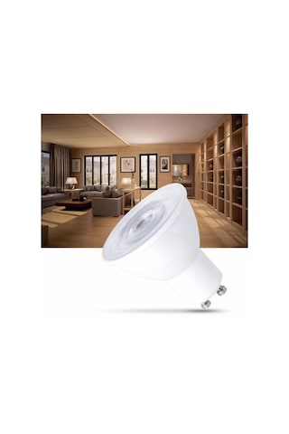 Noas 7w Gu10 Led Çanak Ampul 630lm Doğal Beyaz Aydınlatma 4000k Beyaz