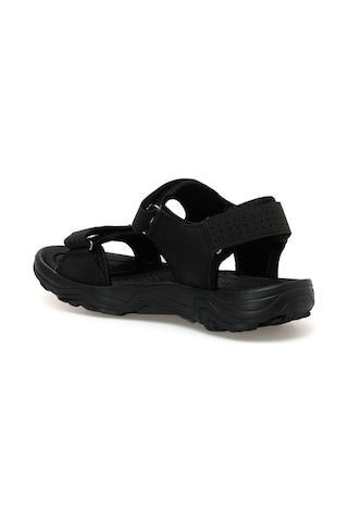 Lumberjack Kass 3fx Siyah Comfort Casual Anatomik Erkek Sandalet Siyah