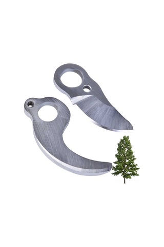 Mufunye Sk5 Karbon Çelik Bahçe Budama Bıçağı Uçları - 30mm Tam Set Hareketli + Sabit Bıçak - Orman Meyve Sebze Kesici Erişkin Uyumlu