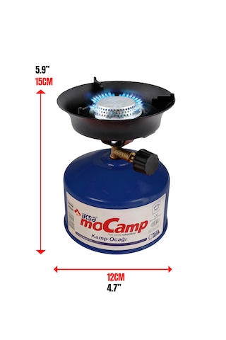 İksa Mocamp Kamp Ocağı Gazlı Kamp Ocağı - Mavi