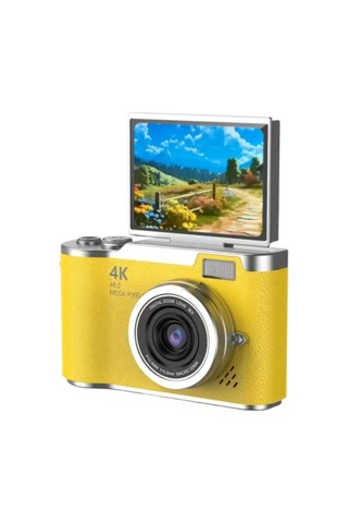 Northcity 4k Vlog Kamera 48 Mp - Selfie Ve Zoomlu Dijital Kamera
