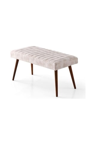 Erezogullari_Mobilya Mutfak Bank Bench Oturma Markiz 95Cm Gri/Antrasit Kumaş