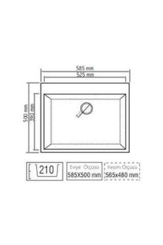 Real Stone K02 Dıdyma 60 Kapuçino Granit Eviye