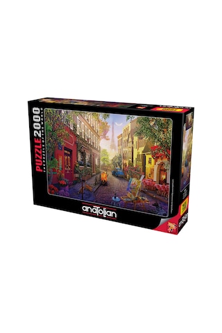Anatolian 2000 Parçalık Puzzle - Paris Sokakları 3961