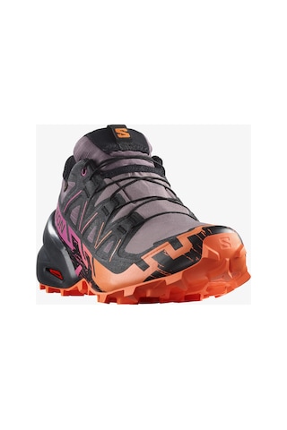 Salomon Speedcross 6 Gore Tex Kadın Mor Koşu Ayakkabısı Moonscape/black/bird Of Paradise