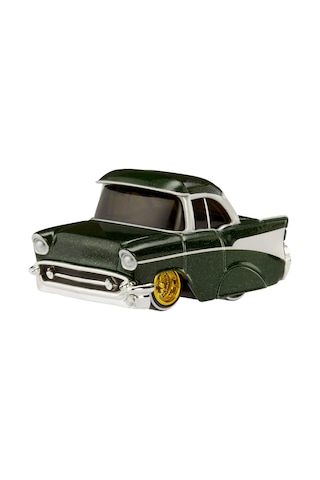 Adore Oyuncak Cartuned S3 1957 Chevy Bel Air - Yeşil Lowrider Araba Ict526728