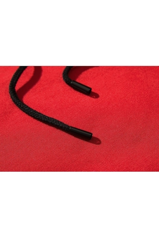 Doom Vintage Kırmızı Reglan Kol Unisex Sweatshirt Hoodie Kırmızı