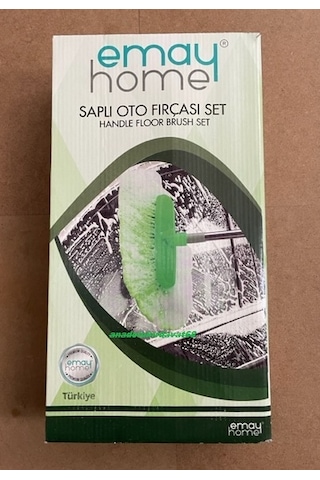 Emy Lüx Oto Fırçası Portatif Oto Yıkama Fırçası Paslanmaz Saplı 5pcs
