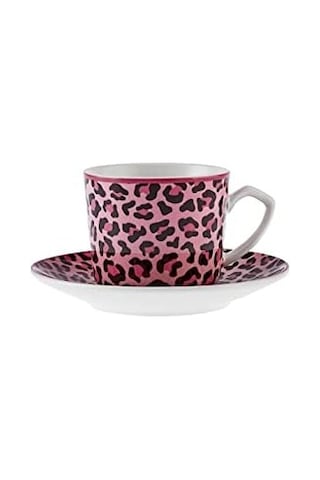 Britney 2 Kişilik Kahve Fincan Takımı 80 Ml Açık Ahşap