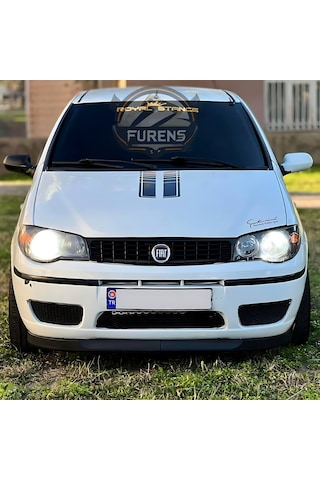 Fiat Palio 1997-2012 Uyumlu H Lip Esnek Ön Lip 2 Parça Karlık Ön Ek Tampon Altı Dill