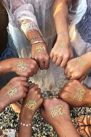 10'lu Fırsat Paketi Bekarlığa Veda Partisi Gold Bride Ve Team Bri
