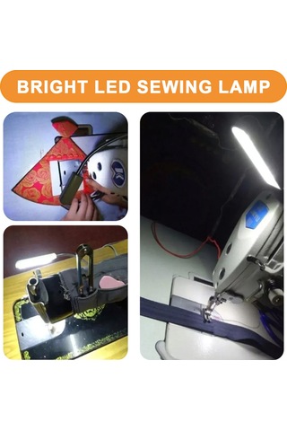 Hombey Beyaz 30 Led Işık Kaynağı, Esnek Silikon Boyun, Güçlü Manyetik Tabanlı, Gün Işığı Beyazı, 1.5w, Çalışma Masası/lathe/iş Makinaları İçin Led Çalışma Lambası Avrupa Standartı Çok Renkli