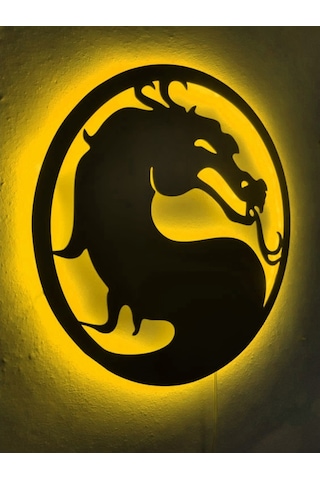 Mortal Kombat Led Işıklı Tablo (523523837)