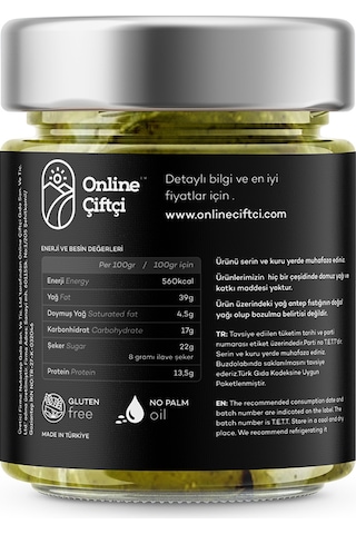 Karlıoğlu Antep Fıstığı Kreması Premium 200 G