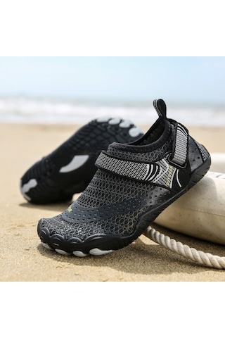 Sones Unisex Deniz Ayakkabısı Plaj Ayakkabı Siyah