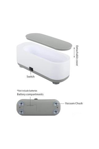 Aubyhe 300ml Ultrasonic Temizleyici, Çelik Tank, Güneş Gözlüğü-joyum-saat Temizliği, 1 Tuş İle Basit Kullanım