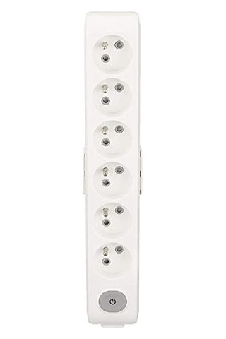 Multi-let Altılı Anahtarlı Topraklı Çocuk Korumalı Klemensli