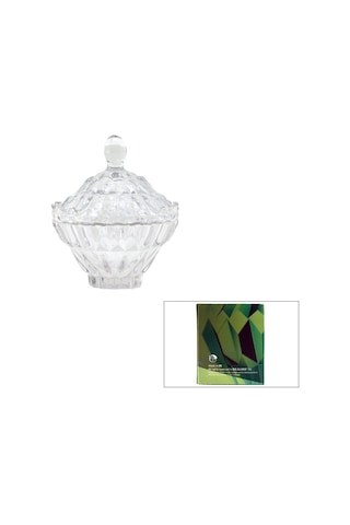 Dg Glass Sr-7104gcl Kaveh Manıla Cam Lokumluk Ve Şekerlik Diğer