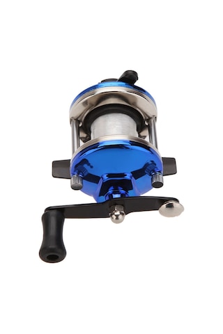 Monyee Mavi Abs Mini Balıkçılık Makinesi - 3.6:1 Diş Oranı, 70m İp Kapasitesi, Hafif Taşınabilir, Buz Balıkçılığı İçin Uygun