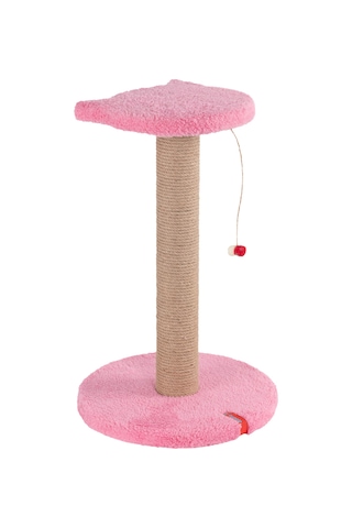Stepli Kedi Yüzlü Platform Tırmalama Tahtası