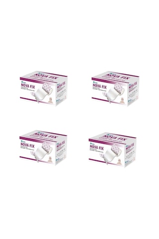 Nova-Fix Esnek Sabitleme Bandı Fix Flaster Bant 10 M x 15 CM 4 Adet