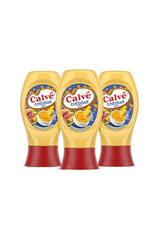 Sos Cheddar 240 Gr X3 Adet