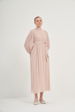 FTZ Women Ftz Plise Şifon Elbise Beige 31019 Beige