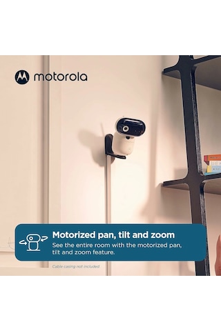 Motorola Pıp1610 Hd - 5 Inc Motorlu Video Bebek Monitörü, 1 Kamera