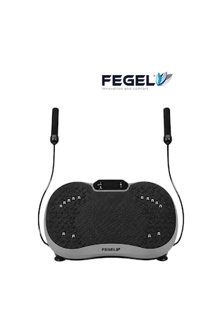 FG-6500 99 Kademeli Hoparlörlü Titreşimli Fitness Platformu - Beyaz