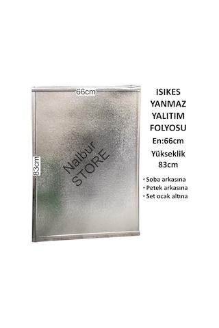 ISIKES FOLYOLU YALITIM PANELİ-En:66cm-Yükseklk:83cm-Yanmaz-Isı g