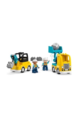 10475 Duplo 3ü1 Arada İnşaat Araçları 22 Parça +2 Yaş