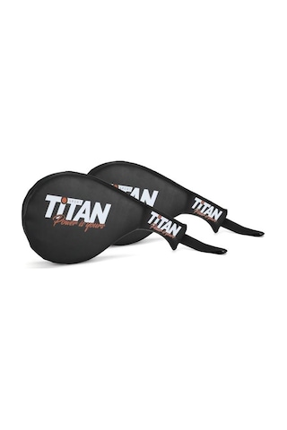 Titan Sport Taekwondo Raket Ellik Siyah 2'li Set