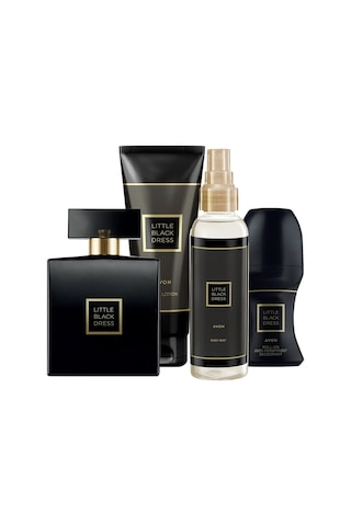 Avon Little Black Dress Kadın Parfüm Losyon Roll-on ve Vücut Spreyi Seti