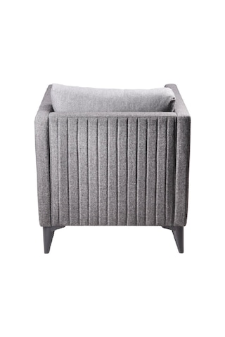 Grey Üçlü Bekleme Koltuk Takımı Gri