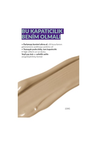Avon Color Trend Mat Fondöten 228g Nude