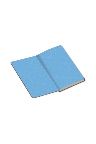 Le Color Mermer Defter Çizgili Mercan 17x24cm Çok Renkli