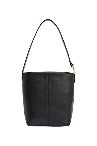 Barbour Cedar Deri Bucket Çanta Bk11 Black Siyah