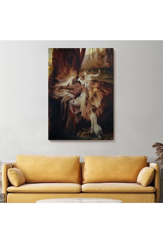İkarus İçin Ağlayan Melekler Tablosu - Lament For Icarus-6499