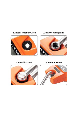 Elektronik Terazi 300kg Asma Kancalı Terazi Lcd Dinamometre Endüstriyel Kancalı Terazi Ağırlık Terazisi 300kg/600lbs