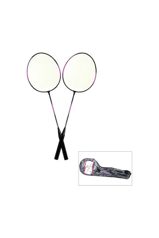 Ers 2pcs Badminton Raket Seti Çantalı