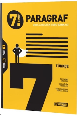 Hız Yayınları 7.Sınıf Paragraf Soru Bankası Hız Yayınları 7.Sınıf Paragraf Soru Bankası