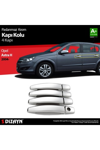 Opel Astra H Krom Kapı Kolu 4 Kapı 2004 Üzeri