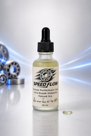 Ptfe Katkılı Rulman Performans Yağı 50 Ml - Paten Kaykay Scooter Longboard Speedflow Rulman Yağı 50ml