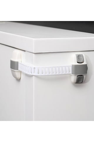 Portakal Safety Buzdolabı Kilidi Gri 15 CM Çok Renkli