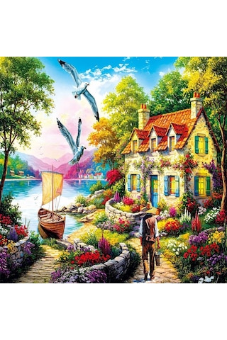 20084 Puzzle 500 An Old Tale By The Lake